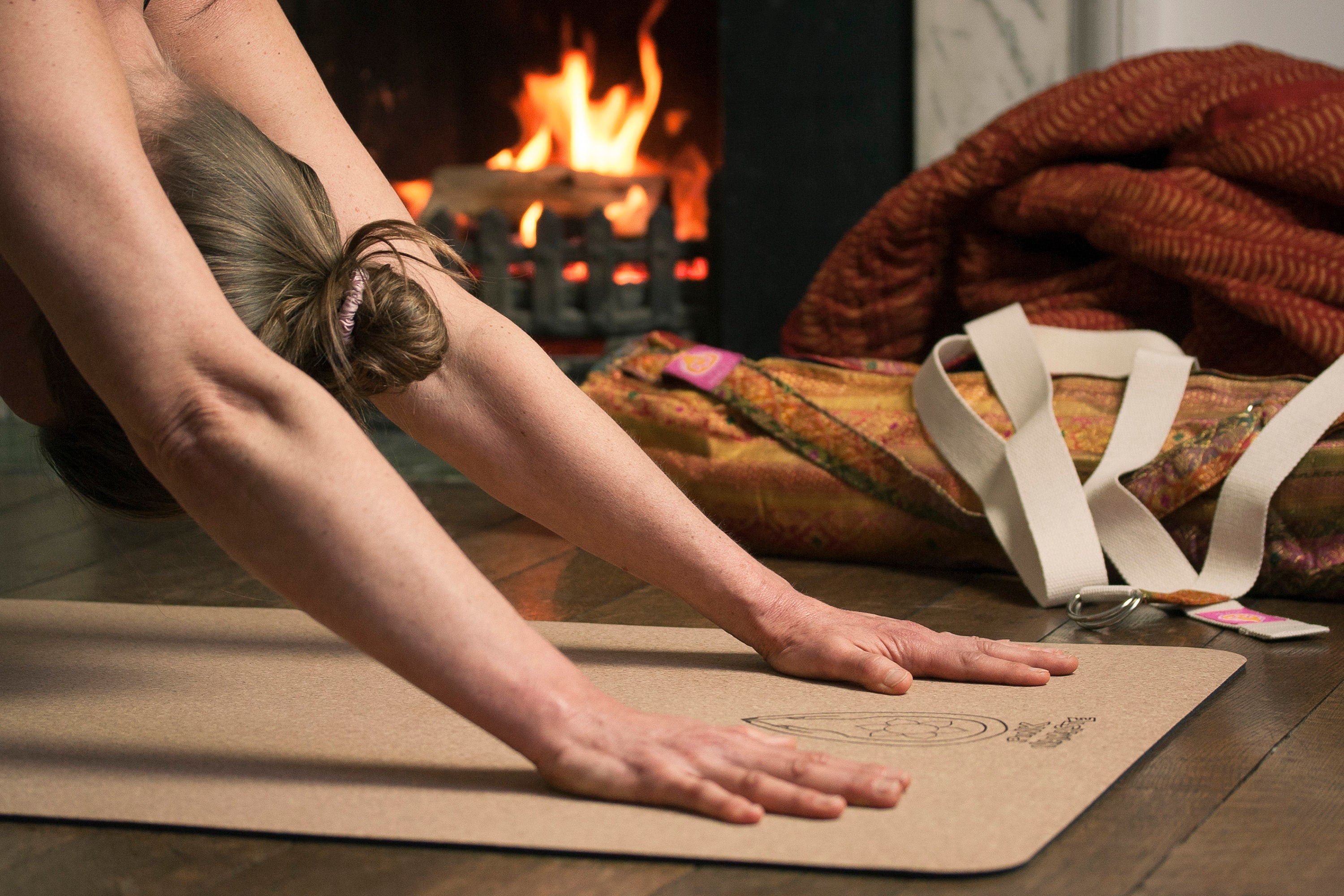Eco Cork and Natural Rubber Yoga Mat