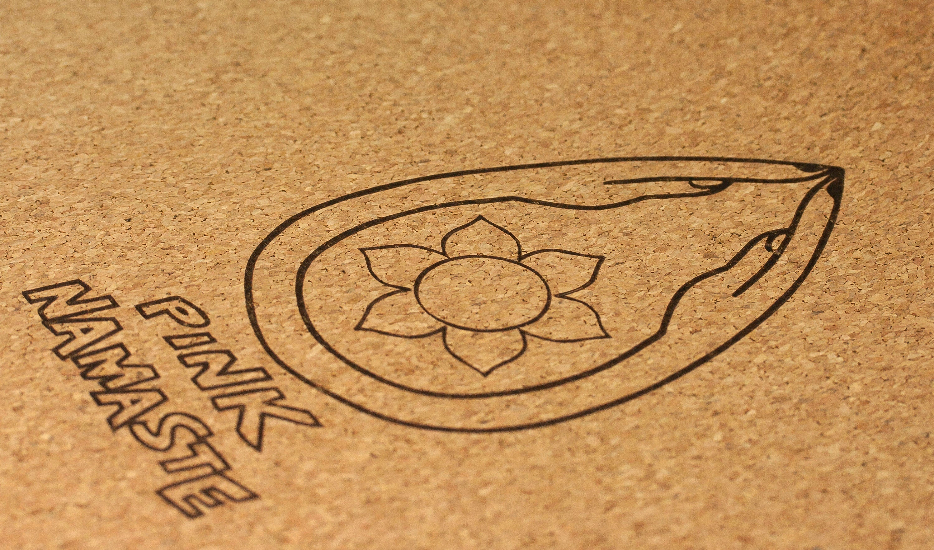 Eco Cork and Natural Rubber Yoga Mat