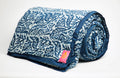 Indigo Lily Organic Blanket