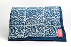 Indigo Lily Organic Blanket