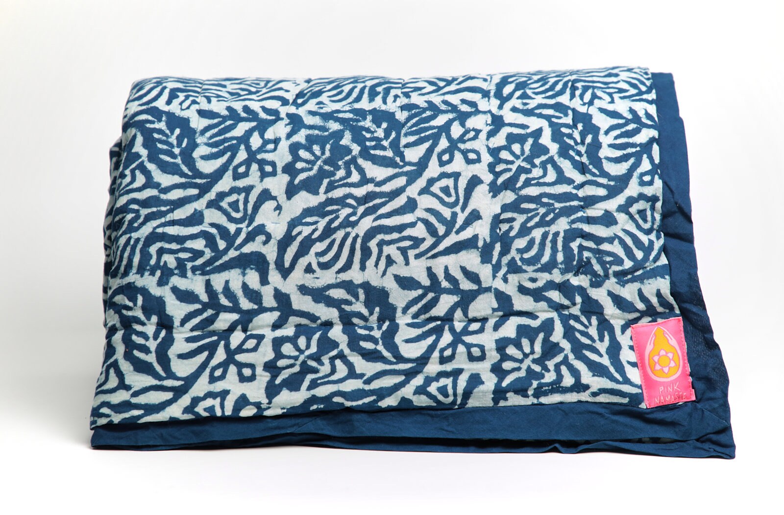 Indigo Lily Organic Blanket