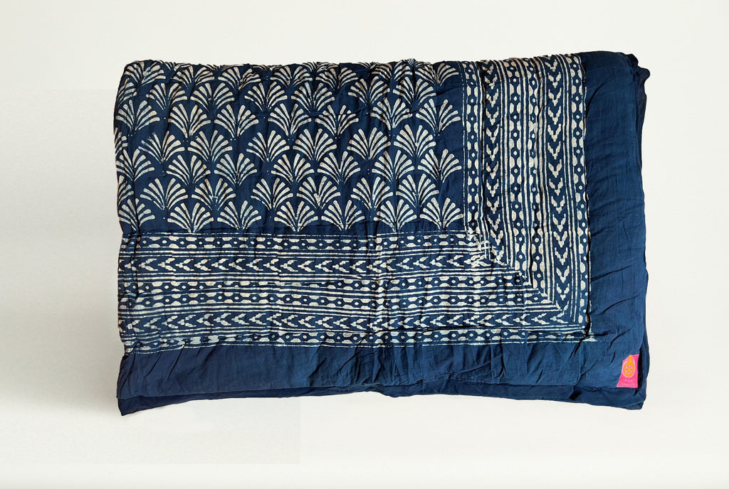 Peacock Organic Blanket