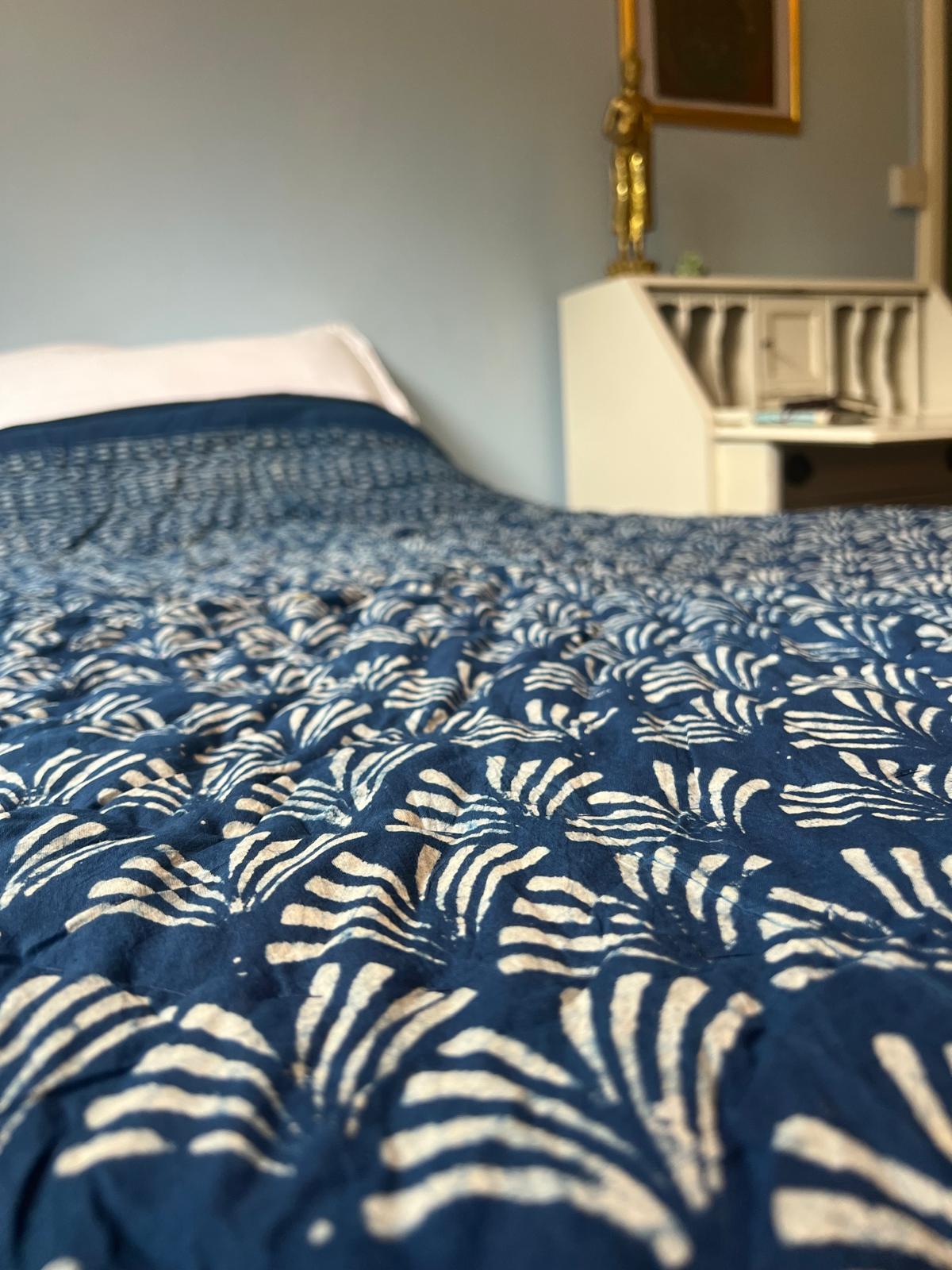 Peacock Organic Blanket