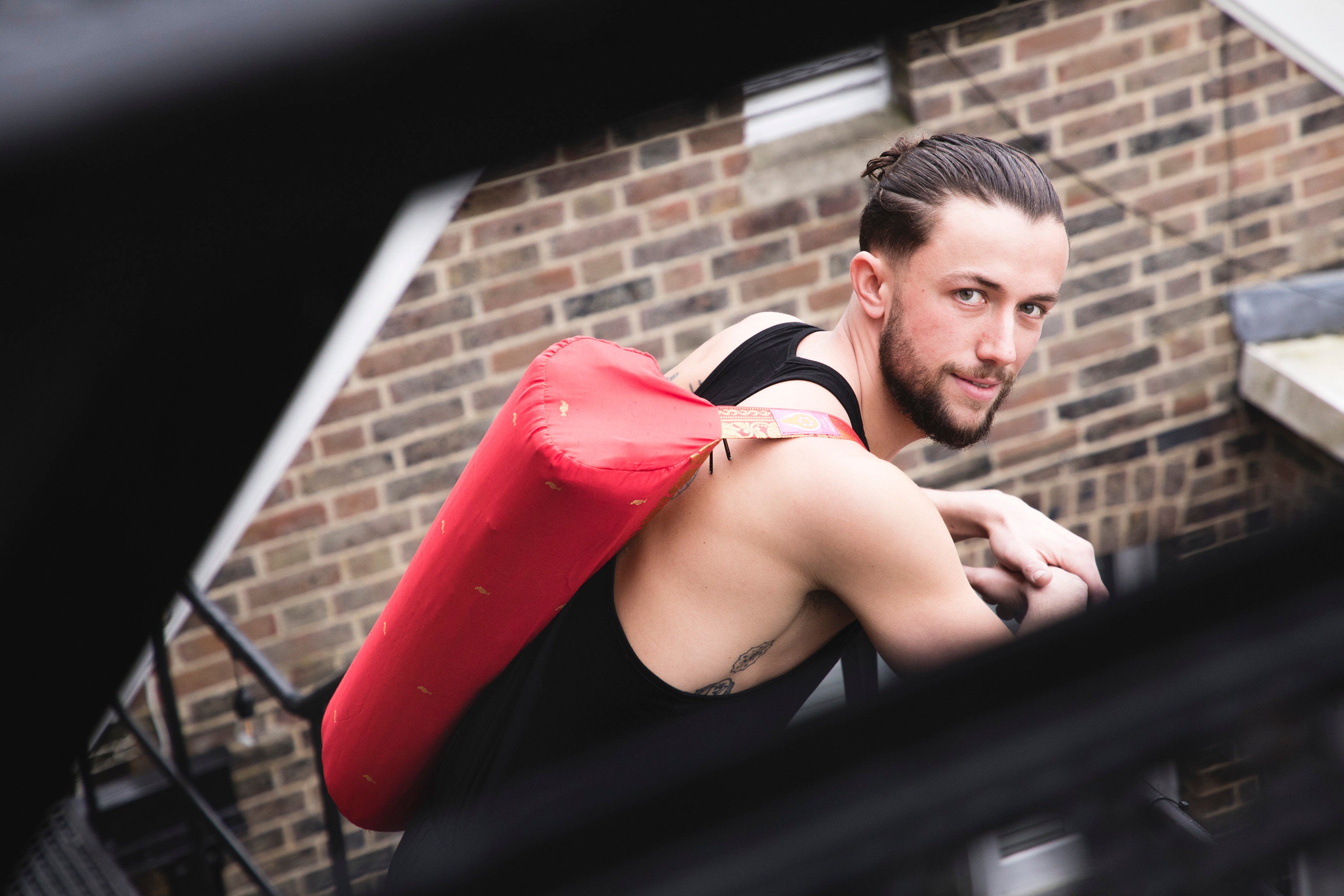 Red Rooster Yoga Bag