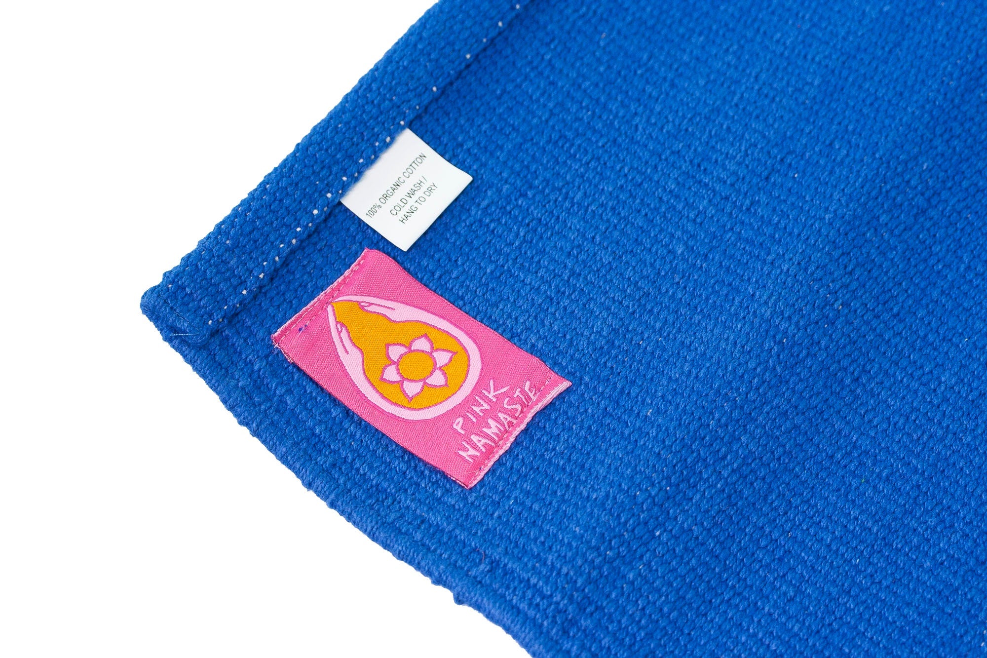 Organic Yoga Rug: Blue