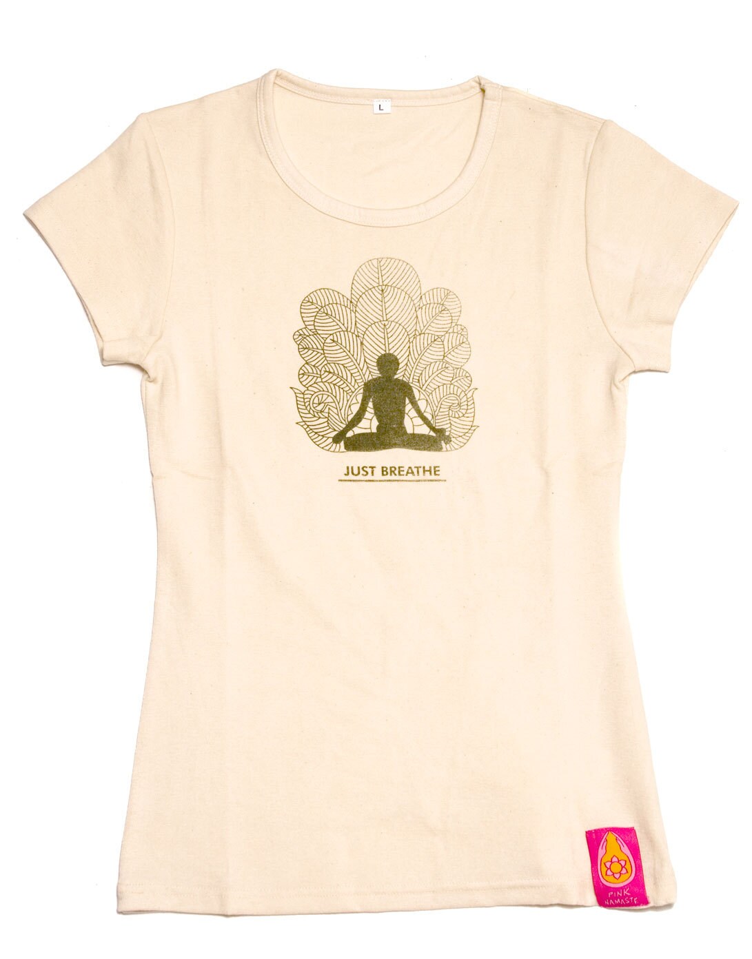 'Just Breathe' Cotton Baby Doll Organic T-Shirt