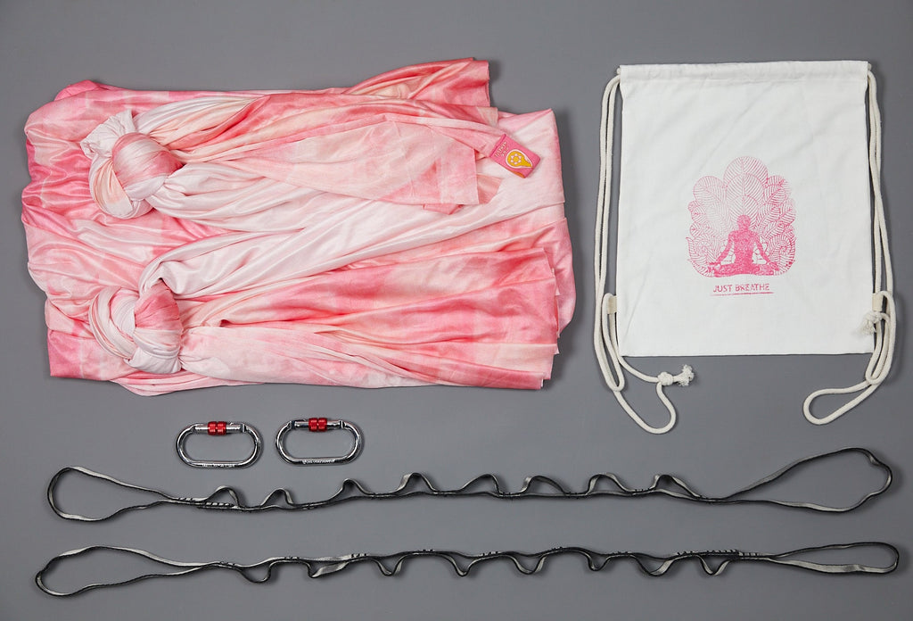 Pink Lotus Aerial Yoga Hammock Kit