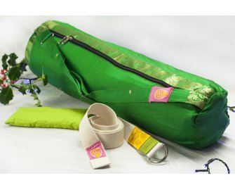 Pink Namaste Fair Trade Yoga Bags and Products